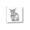 Picture of Baby Grey Bunny _GroupedProduct_Square_Mini_ _GroupedProduct_Square_Canvas_