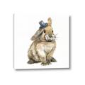 Picture of Baby Brown Bunny _GroupedProduct_Square_Mini_ _GroupedProduct_Square_Canvas_