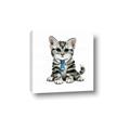 Picture of Fish Tie Kitty _GroupedProduct_Square_Mini_ _GroupedProduct_Square_Canvas_