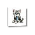 Picture of Fish Tie Kitty _GroupedProduct_Square_Mini_ _GroupedProduct_Square_Canvas_
