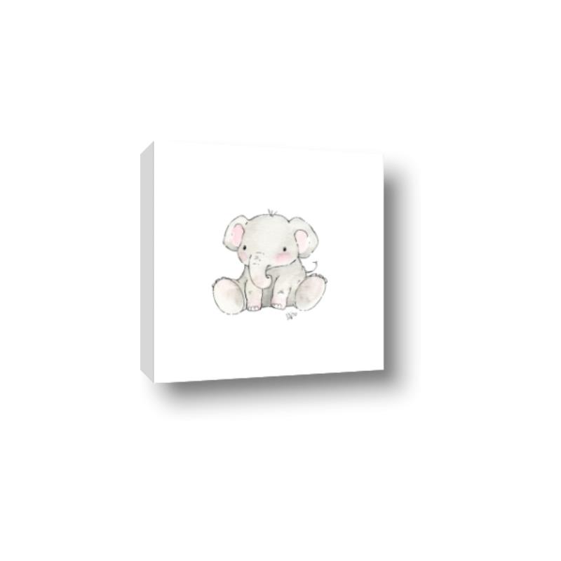 Picture of Baby Elephant _GroupedProduct_Square_Mini_ _GroupedProduct_Square_Canvas_