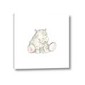 Picture of Baby Hippo _GroupedProduct_Square_Mini_ _GroupedProduct_Square_Canvas_