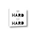 Picture of Nap Hard Play Hard I _GroupedProduct_Square_Mini_ _GroupedProduct_Square_Canvas_