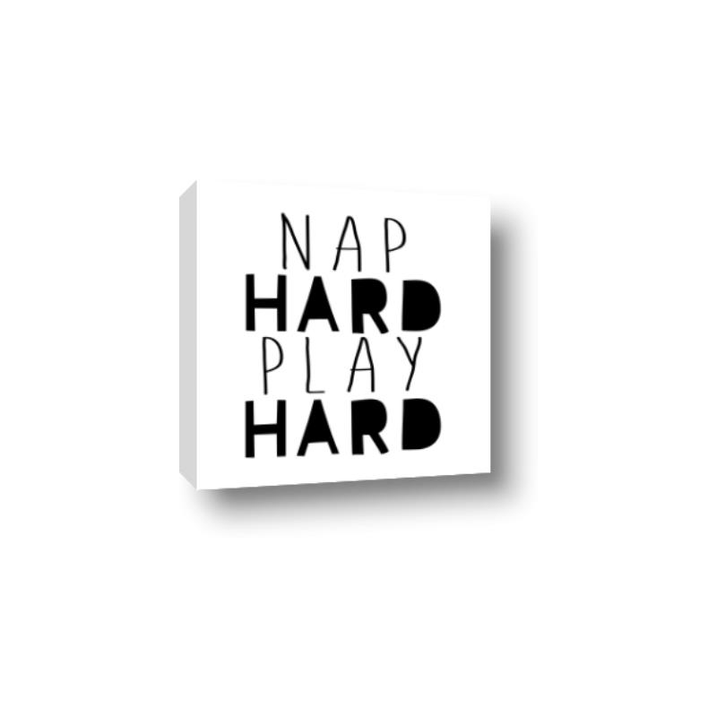 Picture of Nap Hard Play Hard II _GroupedProduct_Square_Mini_ _GroupedProduct_Square_Canvas_