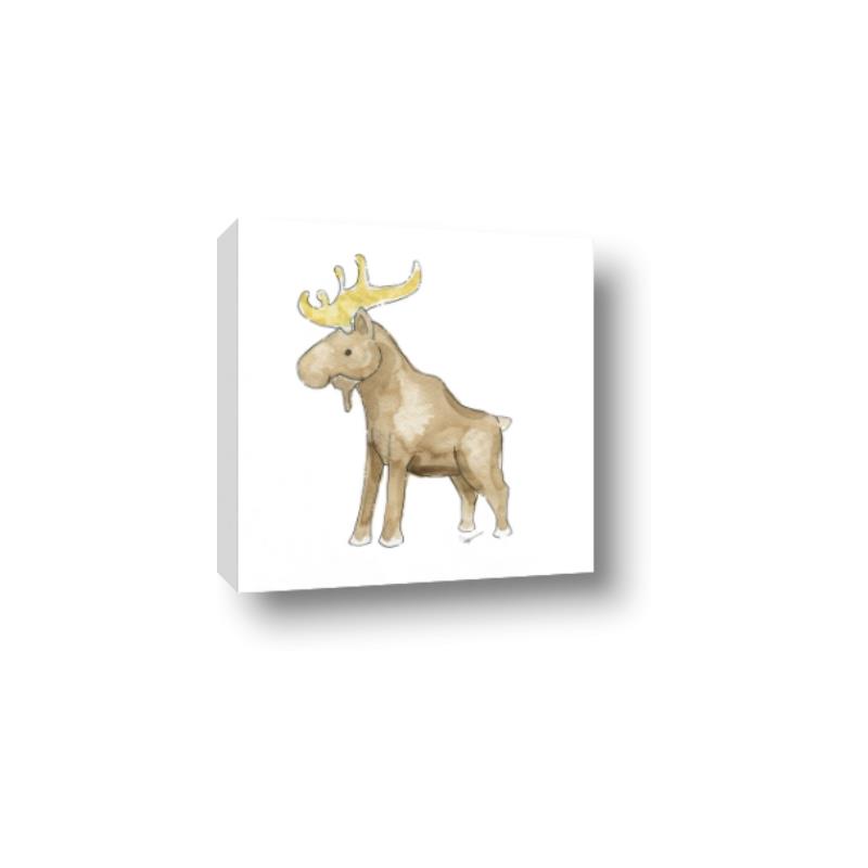 Picture of Baby moose _GroupedProduct_Square_Mini_ _GroupedProduct_Square_Canvas_