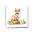 Picture of Fox in grass _GroupedProduct_Square_Mini_ _GroupedProduct_Square_Canvas_