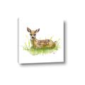 Picture of Deer in grass _GroupedProduct_Square_Mini_ _GroupedProduct_Square_Canvas_