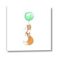 Picture of Balloon Fox _GroupedProduct_Square_Mini_ _GroupedProduct_Square_Canvas_