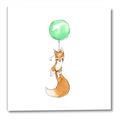 Picture of Balloon Fox _GroupedProduct_Square_Mini_ _GroupedProduct_Square_Canvas_