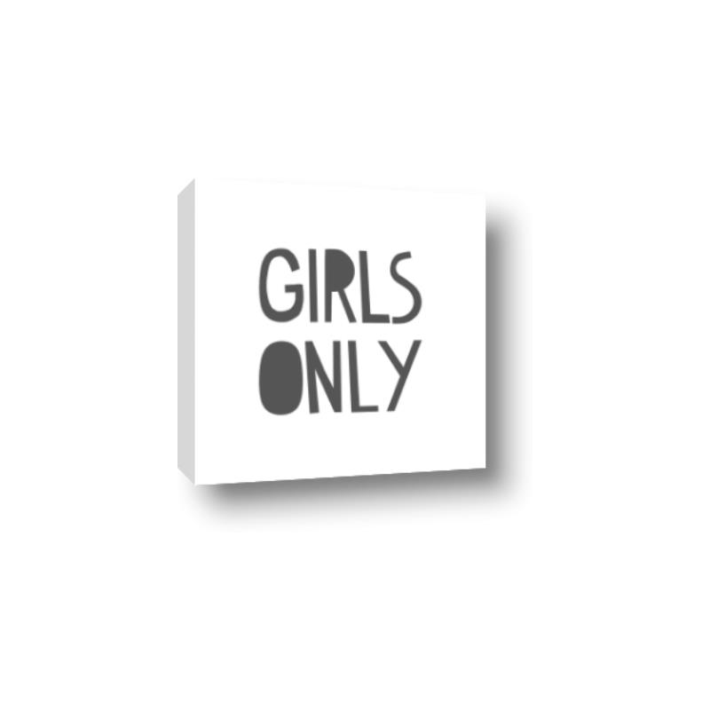 Picture of Girls Only _GroupedProduct_Square_Mini_ _GroupedProduct_Square_Canvas_