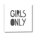 Picture of Girls Only _GroupedProduct_Square_Mini_ _GroupedProduct_Square_Canvas_