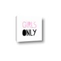 Picture of Girls Only Pink _GroupedProduct_Square_Mini_ _GroupedProduct_Square_Canvas_