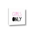 Picture of Girls Only Pink _GroupedProduct_Square_Mini_ _GroupedProduct_Square_Canvas_