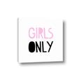 Picture of Girls Only Pink _GroupedProduct_Square_Mini_ _GroupedProduct_Square_Canvas_