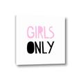 Picture of Girls Only Pink _GroupedProduct_Square_Mini_ _GroupedProduct_Square_Canvas_