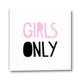 Picture of Girls Only Pink _GroupedProduct_Square_Mini_ _GroupedProduct_Square_Canvas_
