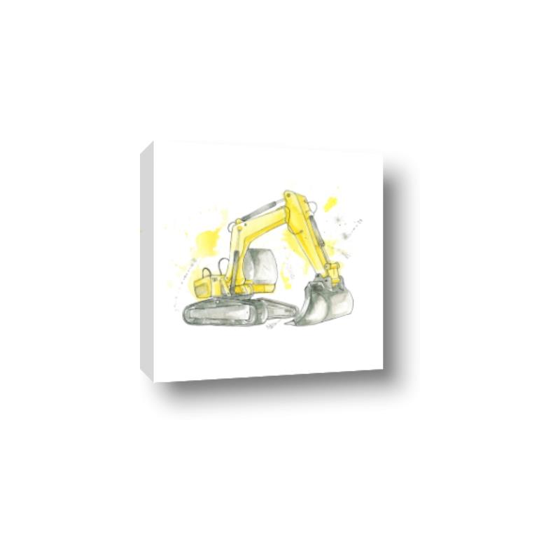 Picture of Construction Trucks I  _GroupedProduct_Square_Mini_ _GroupedProduct_Square_Canvas_