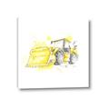 Picture of Construction Trucks II _GroupedProduct_Square_Mini_ _GroupedProduct_Square_Canvas_