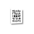 Picture of Black Letter Alphabet _GroupedProduct_Rectangle_Portrait_Mini_ _GroupedProduct_Rectangle_Portrait_Canvas_