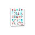 Picture of Multi Color Block Alphabet _GroupedProduct_Rectangle_Portrait_Mini_ _GroupedProduct_Rectangle_Portrait_Canvas_