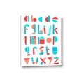 Picture of Multi Color Block Alphabet _GroupedProduct_Rectangle_Portrait_Mini_ _GroupedProduct_Rectangle_Portrait_Canvas_