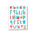 Picture of Multi Color Block Alphabet _GroupedProduct_Rectangle_Portrait_Mini_ _GroupedProduct_Rectangle_Portrait_Canvas_