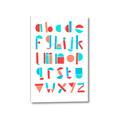 Picture of Multi Color Block Alphabet _GroupedProduct_Rectangle_Portrait_Mini_ _GroupedProduct_Rectangle_Portrait_Canvas_
