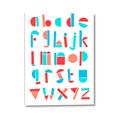 Picture of Multi Color Block Alphabet _GroupedProduct_Rectangle_Portrait_Mini_ _GroupedProduct_Rectangle_Portrait_Canvas_