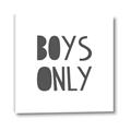 Picture of Boys Only  _GroupedProduct_Square_Mini_ _GroupedProduct_Square_Canvas_
