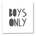 Picture of Boys Only  _GroupedProduct_Square_Mini_ _GroupedProduct_Square_Canvas_