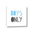 Picture of Boys Only Blue _GroupedProduct_Square_Mini_ _GroupedProduct_Square_Canvas_