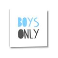 Picture of Boys Only Blue _GroupedProduct_Square_Mini_ _GroupedProduct_Square_Canvas_