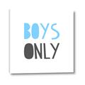 Picture of Boys Only Blue _GroupedProduct_Square_Mini_ _GroupedProduct_Square_Canvas_