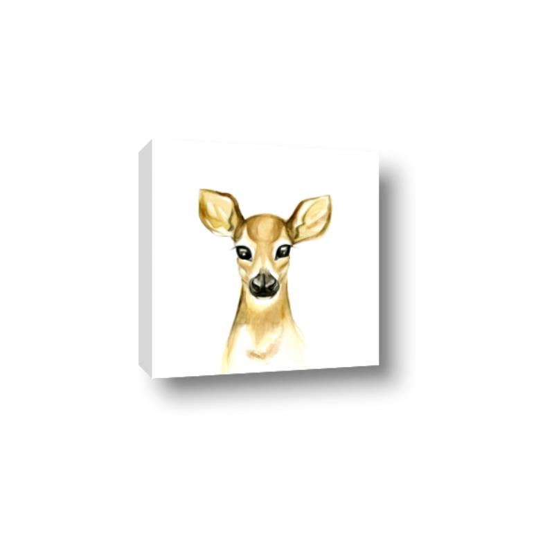 Picture of Woodland Doe _GroupedProduct_Square_Mini_ _GroupedProduct_Square_Canvas_