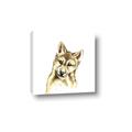 Picture of Woodland Wolf _GroupedProduct_Square_Mini_ _GroupedProduct_Square_Canvas_