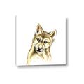 Picture of Woodland Wolf _GroupedProduct_Square_Mini_ _GroupedProduct_Square_Canvas_