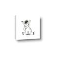 Picture of Baby Zebra _GroupedProduct_Square_Mini_ _GroupedProduct_Square_Canvas_