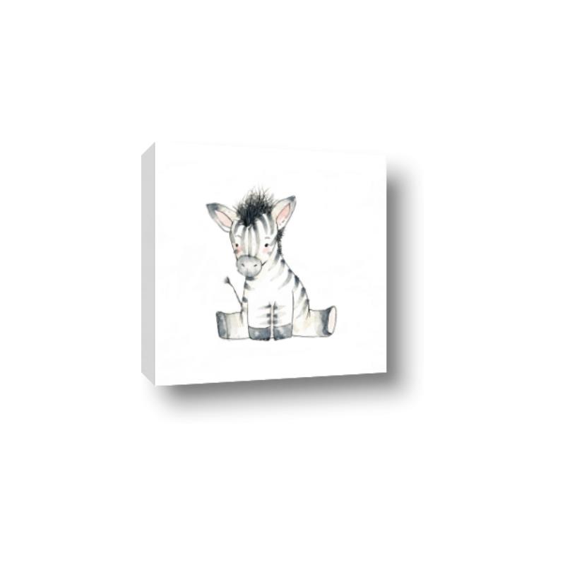 Picture of Baby Zebra _GroupedProduct_Square_Mini_ _GroupedProduct_Square_Canvas_