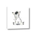 Picture of Baby Zebra _GroupedProduct_Square_Mini_ _GroupedProduct_Square_Canvas_