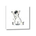 Picture of Baby Zebra _GroupedProduct_Square_Mini_ _GroupedProduct_Square_Canvas_