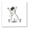 Picture of Baby Zebra _GroupedProduct_Square_Mini_ _GroupedProduct_Square_Canvas_