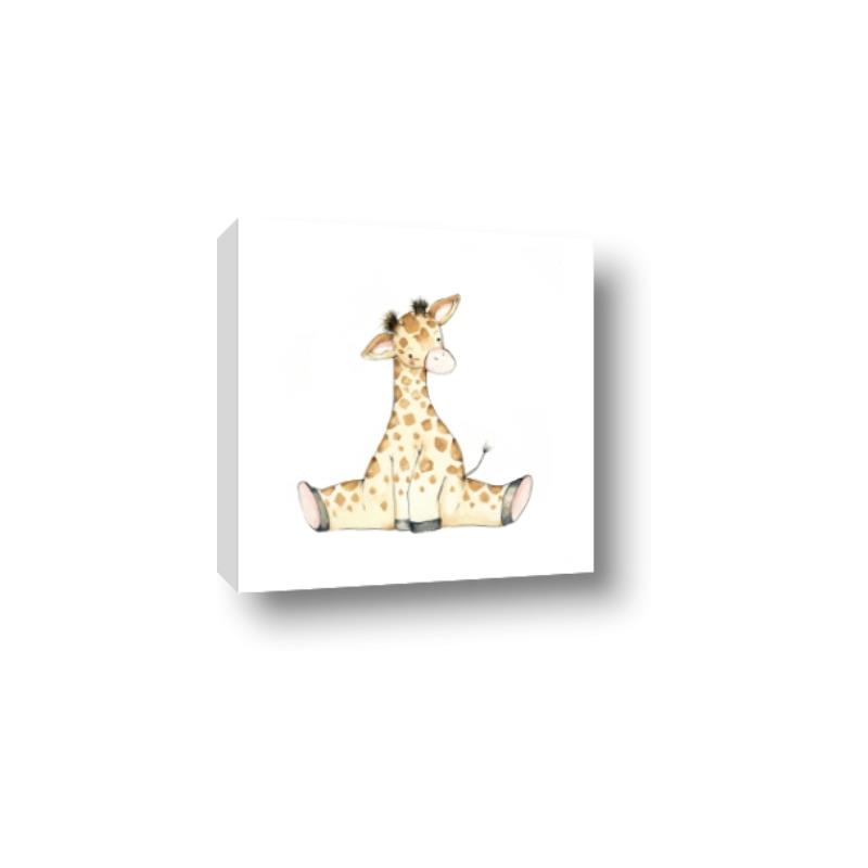 Picture of Baby Giraffe _GroupedProduct_Square_Mini_ _GroupedProduct_Square_Canvas_