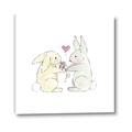 Picture of Playful Bunnies _GroupedProduct_Square_Mini_ _GroupedProduct_Square_Canvas_