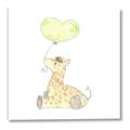 Picture of Heart Balloon Giraffe _GroupedProduct_Square_Mini_ _GroupedProduct_Square_Canvas_