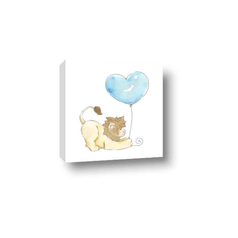 Picture of Heart Balloon Lion _GroupedProduct_Square_Mini_ _GroupedProduct_Square_Canvas_
