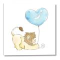Picture of Heart Balloon Lion _GroupedProduct_Square_Mini_ _GroupedProduct_Square_Canvas_