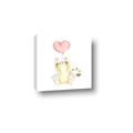 Picture of Heart Balloon Cheetah _GroupedProduct_Square_Mini_ _GroupedProduct_Square_Canvas_