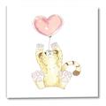 Picture of Heart Balloon Cheetah _GroupedProduct_Square_Mini_ _GroupedProduct_Square_Canvas_