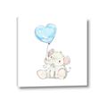 Picture of Heart Balloon Elephant _GroupedProduct_Square_Mini_ _GroupedProduct_Square_Canvas_