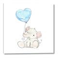 Picture of Heart Balloon Elephant _GroupedProduct_Square_Mini_ _GroupedProduct_Square_Canvas_